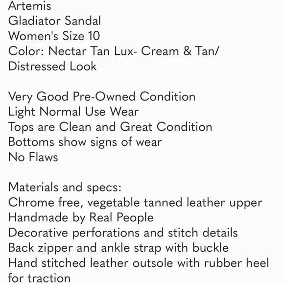 BED|STU: Artemis Gladiator Sandal (EUC) - Picture 5 of 12